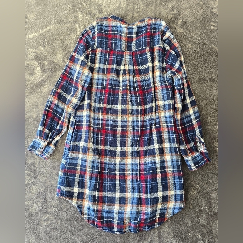 Ayla Plaid Tunic With Pockets Size Medium - Picture 7 of 13